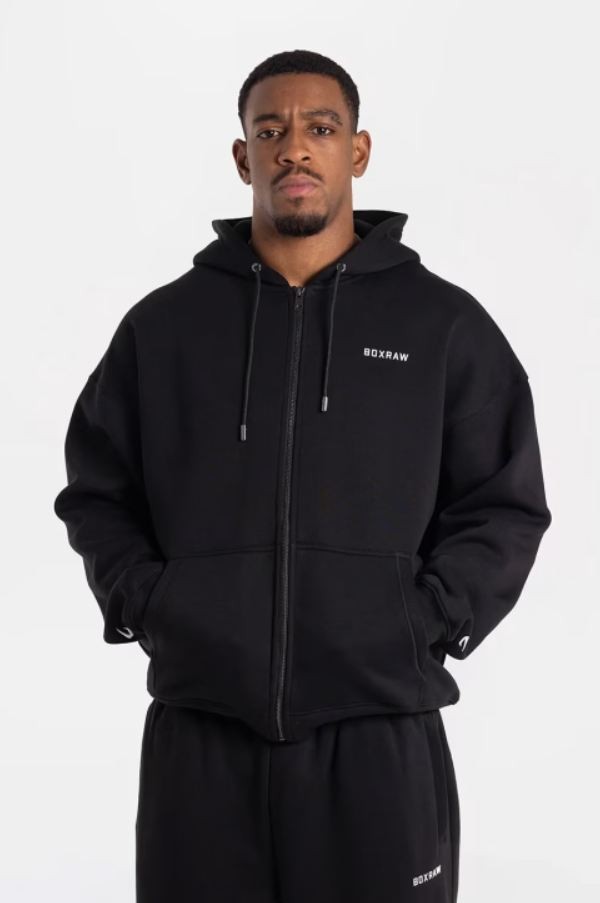 Толстовка Boxraw Johnson BXRW-ZJH Black в Челябинске  в Челябинске 