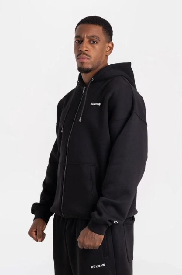 Толстовка Boxraw Johnson BXRW-ZJH Black в Челябинске  в Челябинске 