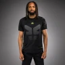 Футболка Venum Training Camp 4.0 Dry Tech T-shirt - Black/Neon Green Ven05487-103 в Челябинске  в Челябинске 