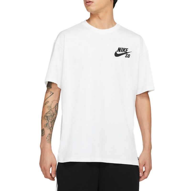 Футболка Nike M NK SB TEE LOGO DC7817-100 в Челябинске  в Челябинске 