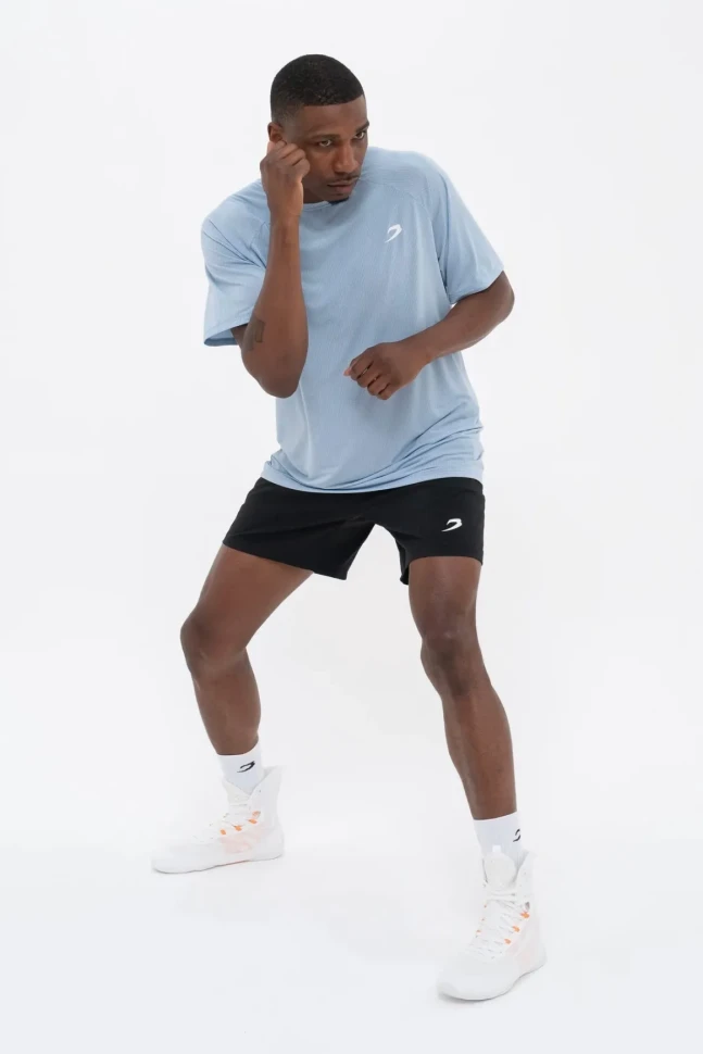 Футболка BoxRaw Oversized Valdes BXRW-OVT Blue в Челябинске  в Челябинске 