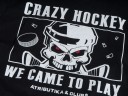 Футболка ATRIBUTIKA & CLUB Crazy Hockey, черн. 138440 в Челябинске 