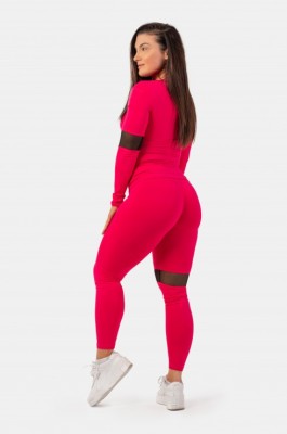 Лонгслив Nebbia Long Sleeve Smart Pocket Sporty Top 418 Pink