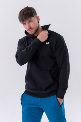 Толстовка Nebbia Pull-over Hoodie with a Pouch Pocket 331 Black