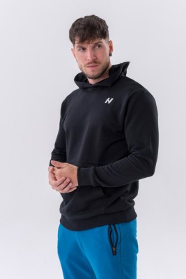 Толстовка Nebbia Pull-over Hoodie with a Pouch Pocket 331 Black