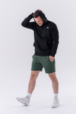 Толстовка Nebbia Pull-over Hoodie with a Pouch Pocket 331 Black
