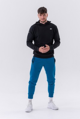 Толстовка Nebbia Pull-over Hoodie with a Pouch Pocket 331 Black