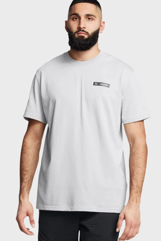 Футболка Under Armour UA HW ARMOUR LABEL SS 1382831-012 в Челябинске  в Челябинске 