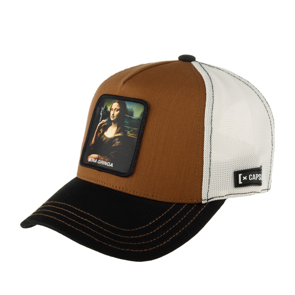 Бейсболка CAPSLAB Premium Mona Gringa CL/ART/1/PCT/MONA (кор-чер) 88-554-14-00 в Челябинске в Челябинске
