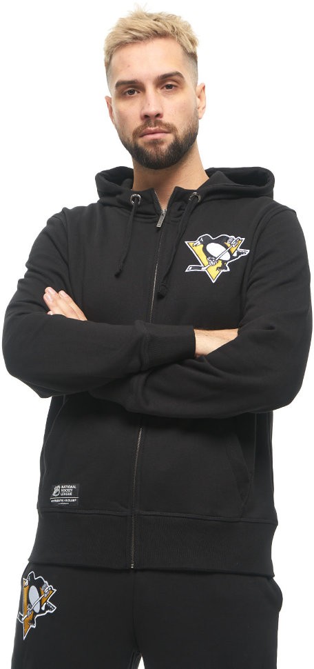 Толстовка ATRIBUTIKA & CLUB Pittsburgh Penguins, черн. 366450 в Челябинске 