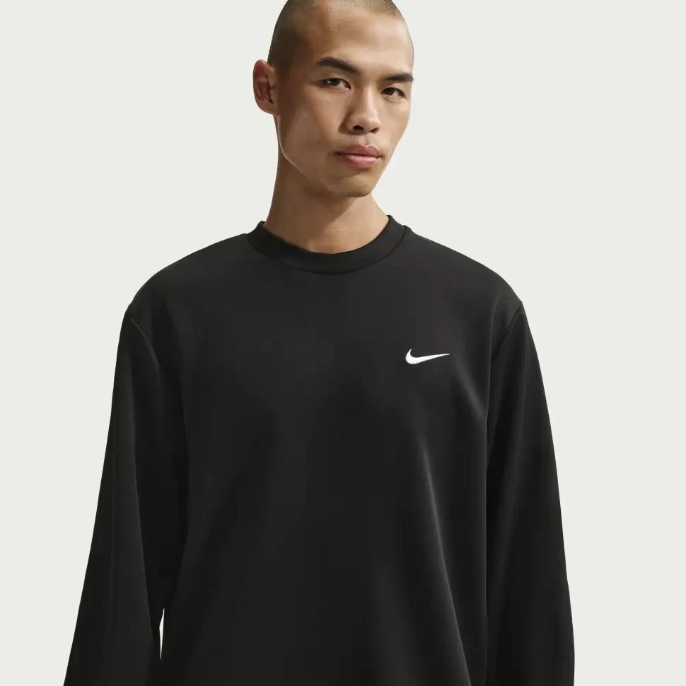 Толстовка Nike M NK DF UV FLEX FLC CREW IF2977-010 в Челябинске  в Челябинске 