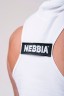 Майка Nebbia c капюшоном Hooded Singlet 173 white в Челябинске 
