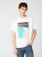 Футболки Lee Cooper MT2A122591BSLC/WHT в Челябинске  в Челябинске 