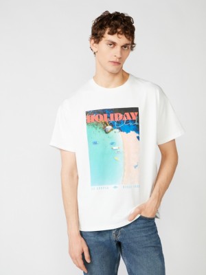 Футболки Lee Cooper MT2A122591BSLC/WHT
