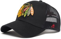 Бейсболка ATRIBUTIKA & CLUB Chicago Blackhawks, черн. 28146 в Челябинске  в Челябинске 