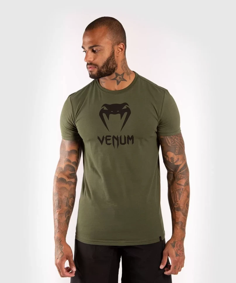 Футболка Venum Classic Thirt - Khaki Ven03526-015 в Челябинске  в Челябинске 