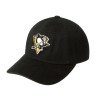 Бейсболка AMERICAN NEEDLE 40742B-PPN Pittsburgh Penguins Blue Line NHL (черный) 06-042-09-00