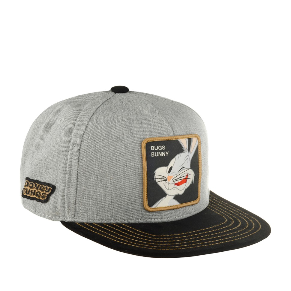 Бейсболка CAPSLAB Looney Tunes Bugs Bunny CL/LOO10/1/CF/BUG (сер-чер) 88-576-10-00 в Челябинске в Челябинске
