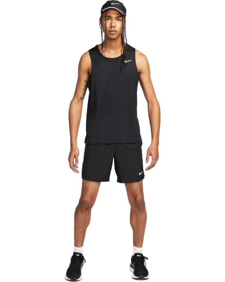 Майка Nike M NK DF MILER TANK DV9321-010 в Челябинске  в Челябинске 