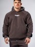 Толстовка Nebbia Training Hoodie HERO 300 brown в Челябинске в Челябинске