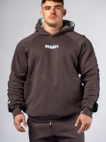 Толстовка Nebbia Training Hoodie HERO 300 brown в Челябинске  в Челябинске 