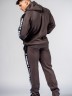Толстовка Nebbia Training Hoodie HERO 300 brown в Челябинске в Челябинске
