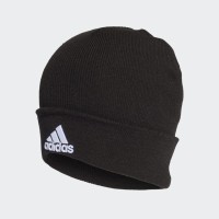 Шапка Adidas LOGO WOOLIE     BLACK/BLACK/WHITE FS9022 в Челябинске  в Челябинске 