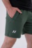 Шорты Nebbia Relaxed-fit Shorts with Side Pockets 319 D.green в Челябинске 
