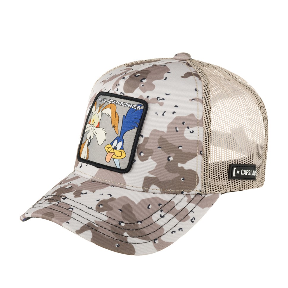 Бейсболка CAPSLAB Looney Tunes Wile E. Coyote and Road CL/LOO10/1/CT/BBC (беж-кам) 88-578-02-00 в Челябинске в Челябинске
