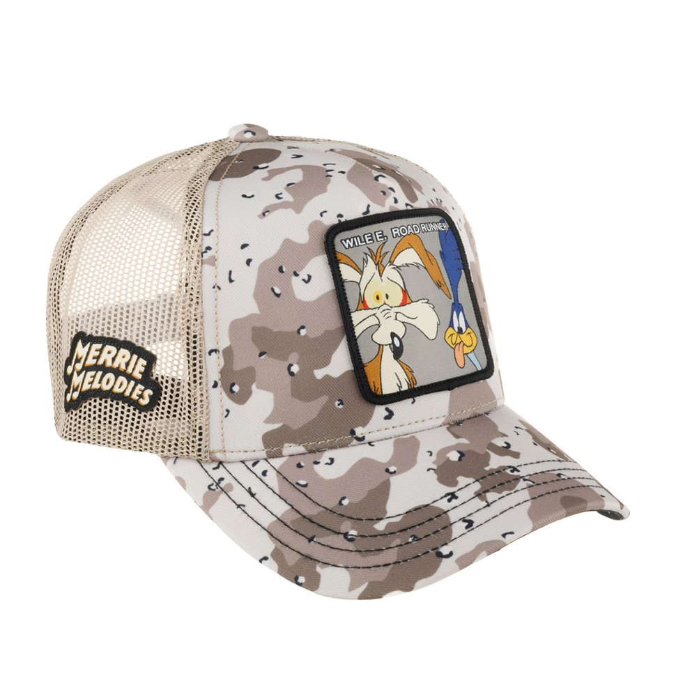 Бейсболка CAPSLAB Looney Tunes Wile E. Coyote and Road CL/LOO10/1/CT/BBC (беж-кам) 88-578-02-00 в Челябинске в Челябинске