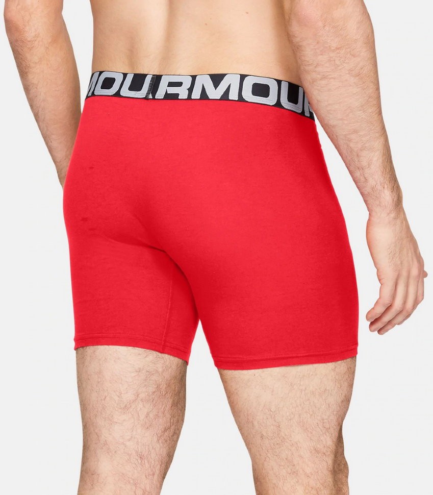Трусы Under Armour Charged Cotton 6in 3 Pack 1327426-600 в Челябинске  в Челябинске 