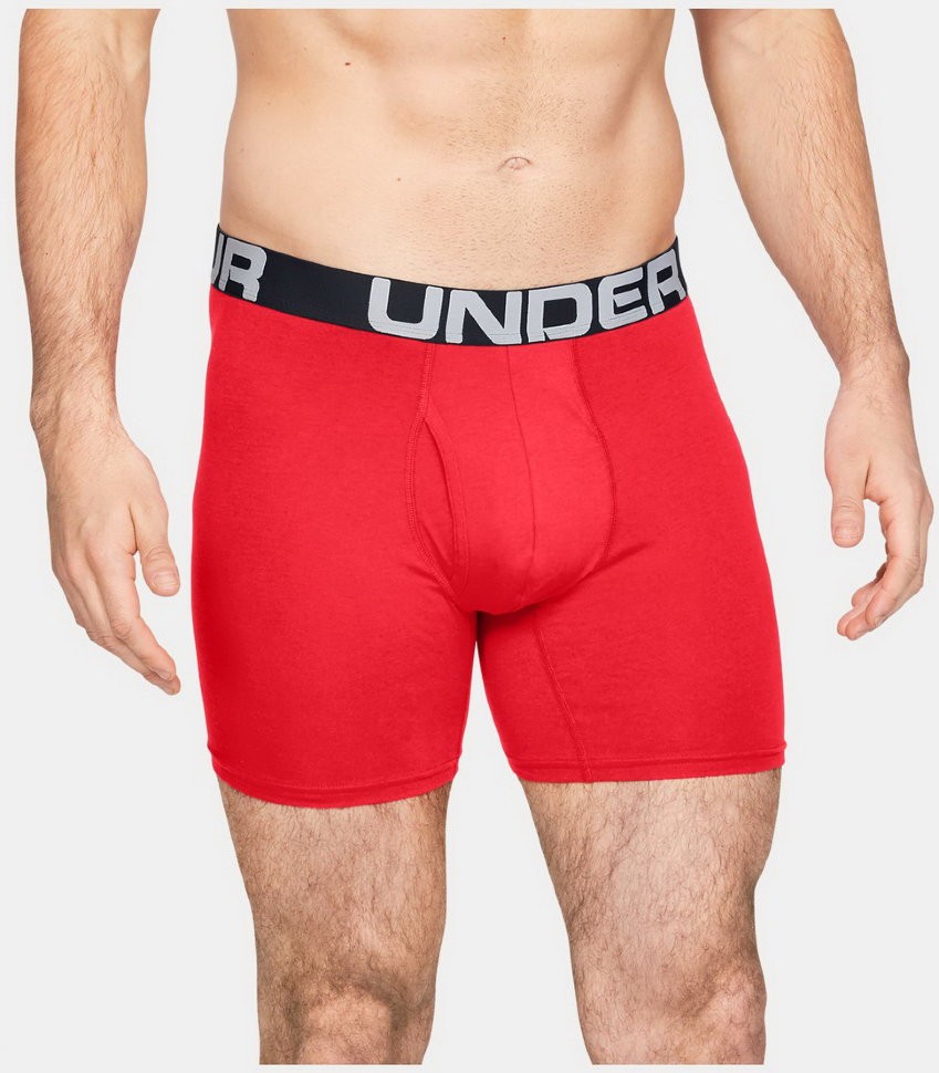 Трусы Under Armour Charged Cotton 6in 3 Pack 1327426-600 в Челябинске  в Челябинске 