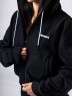 Толстовка Nebbia Relaxed Zip Hoodie POWER 895 black