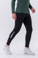 Брюки Nebbia Slim sweatpants with zip pockets “Re-gain” 320 Black в Челябинске  в Челябинске 