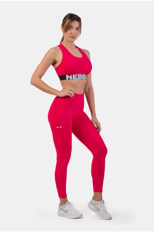 Лосины Nebbia Active High-Waist Smart Pocket Leggings 402 Pink в Челябинске  в Челябинске 