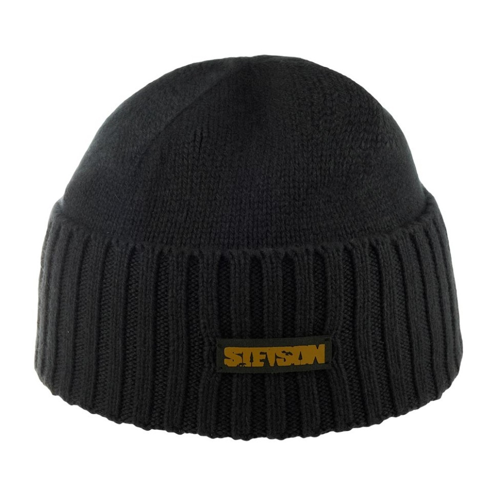Шапка STETSON 8599215 BEANIE WOOL/CASHMERE (темно-серый) 02-803-05-00 в Челябинске  в Челябинске 