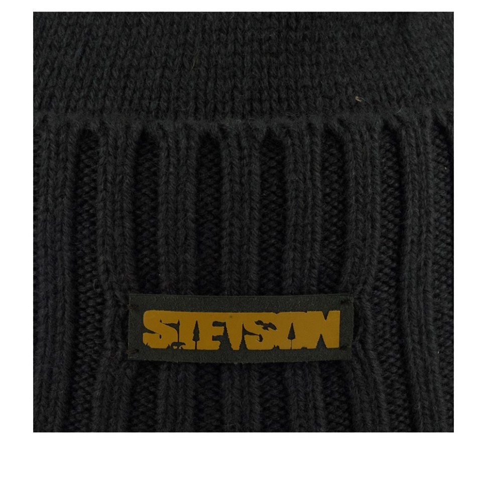 Шапка STETSON 8599215 BEANIE WOOL/CASHMERE (темно-серый) 02-803-05-00 в Челябинске  в Челябинске 