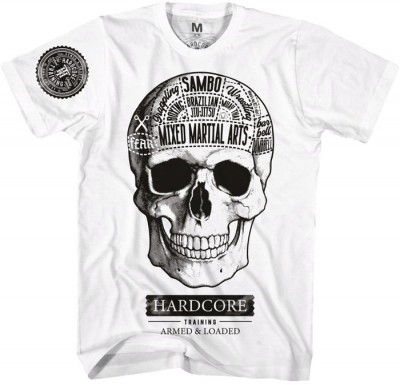 Футболка Hardcore Training Fear Zone White hctshirt0280