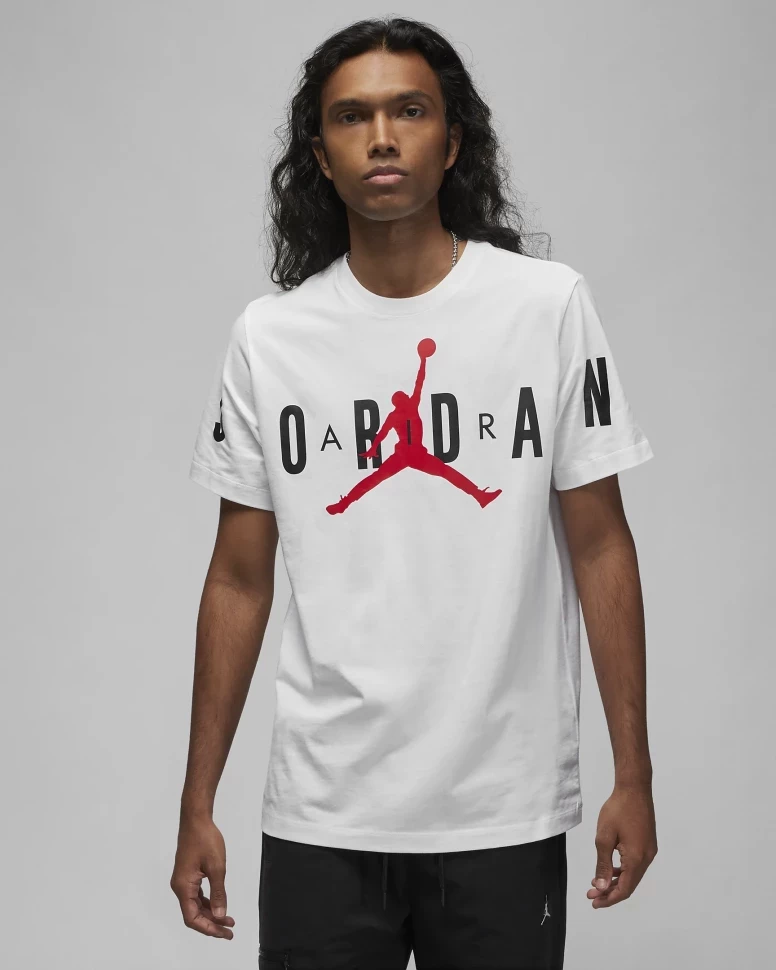 Футболка Nike Jordan M J Jd Air Stretch Ss Crew 1 DV1445-100 в Челябинске  в Челябинске 