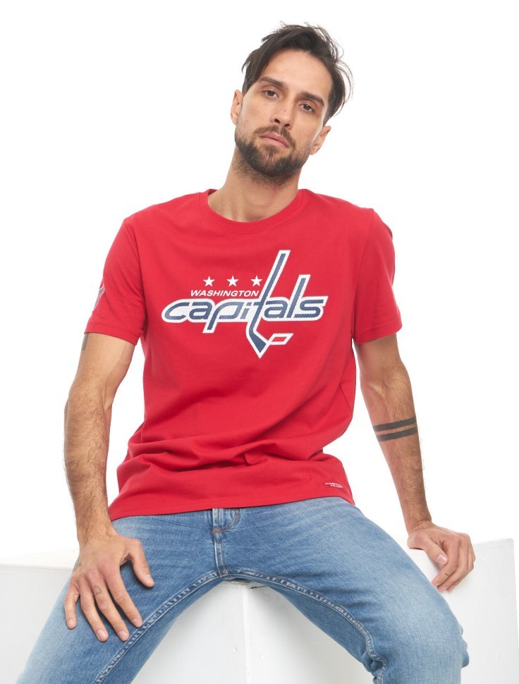 Футболка ATRIBUTIKA&CLUB Washington Capitals, красн. 309470 в Челябинске  в Челябинске 