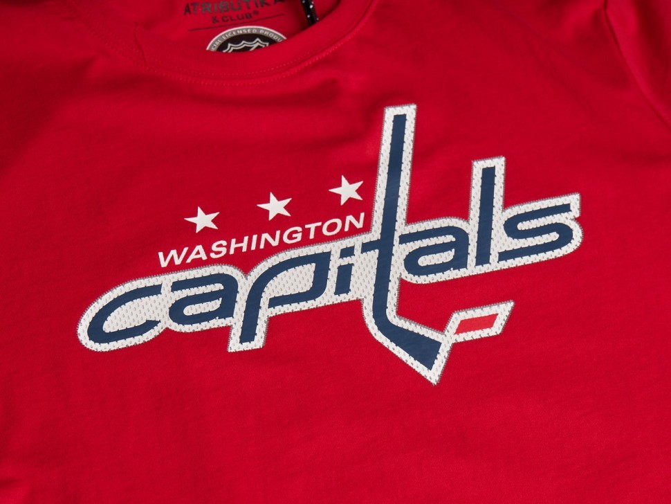 Футболка ATRIBUTIKA&CLUB Washington Capitals, красн. 309470 в Челябинске  в Челябинске 