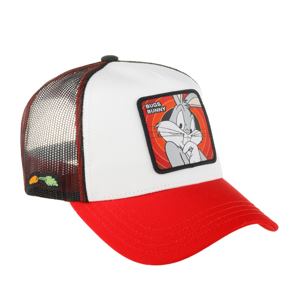 Бейсболка CAPSLAB Looney Tunes Bugs Bunny CL/LOO8/1/CT/BUG1 (крас-бел) 88-492-74-00 в Челябинске в Челябинске