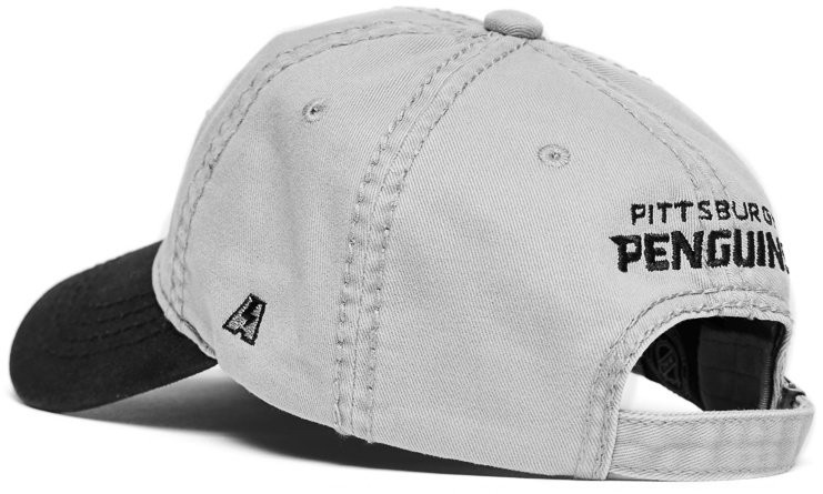 Бейсболка ATRIBUTIKA & CLUB Pittsburgh Penguins, серо-черн. 29067 в Челябинске  в Челябинске 