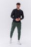 Брюки Nebbia Slim sweatpants with side pockets “Reset” 321 D.green в Челябинске 