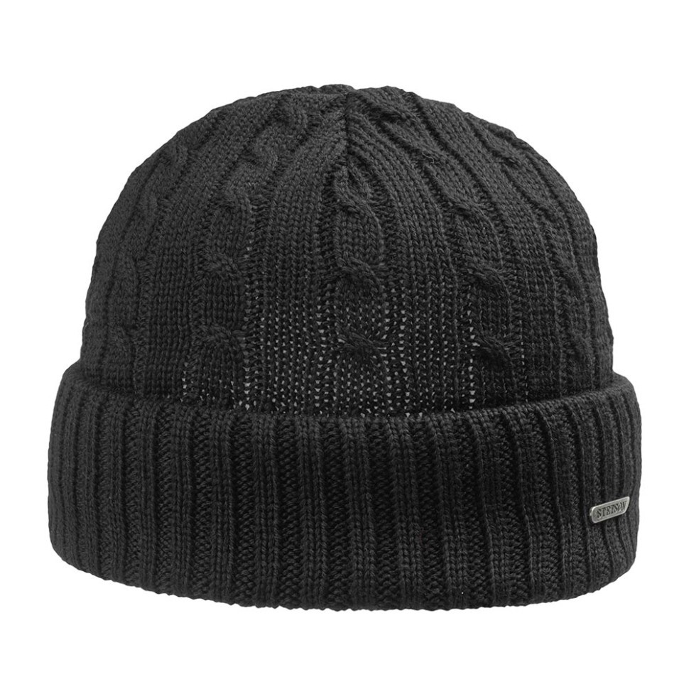 Шапка STETSON 8699352 GEORGIA (черный) 02-144-09-00 в Челябинске  в Челябинске 