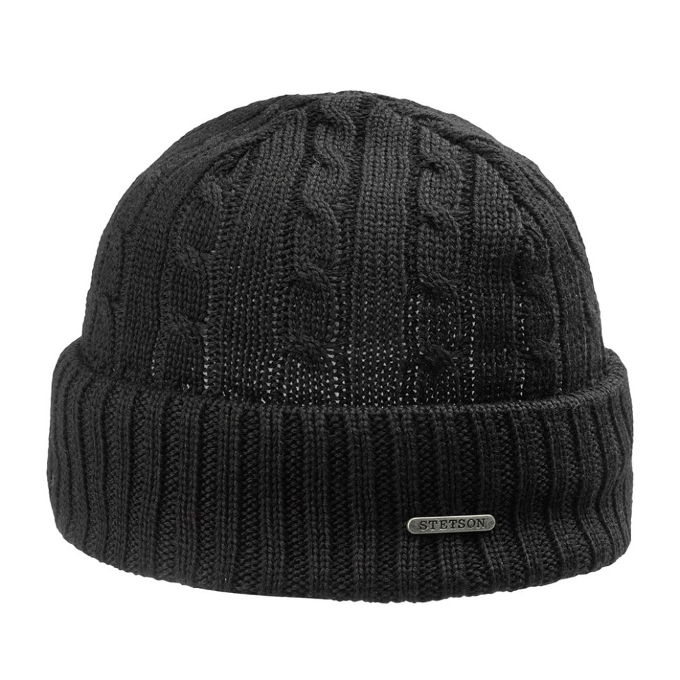 Шапка STETSON 8699352 GEORGIA (черный) 02-144-09-00 в Челябинске  в Челябинске 