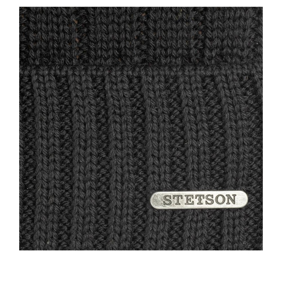 Шапка STETSON 8699352 GEORGIA (черный) 02-144-09-00 в Челябинске  в Челябинске 