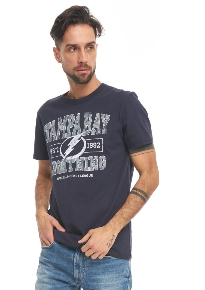 Футболка ATRIBUTIKA&CLUB Tampa Bay Lightning, син. 309680 в Челябинске  в Челябинске 