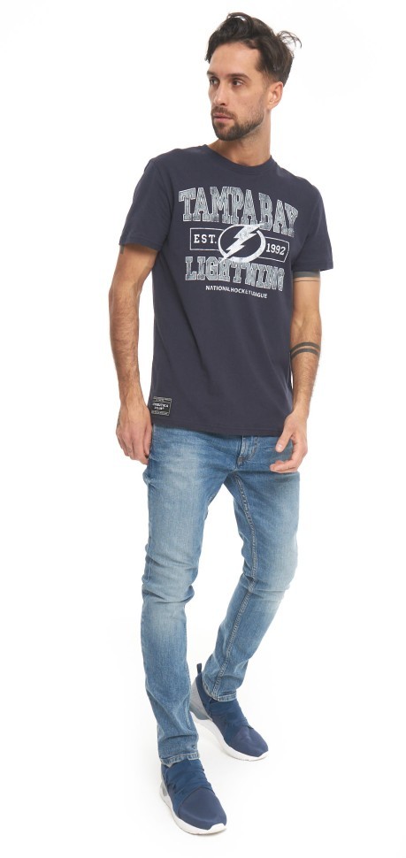 Футболка ATRIBUTIKA&CLUB Tampa Bay Lightning, син. 309680 в Челябинске  в Челябинске 