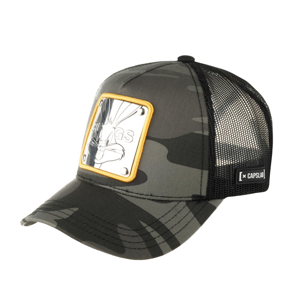 Бейсболка CAPSLAB Looney Tunes Bugs Bunny CL/LOO8/1/CT/BUG3 (черн-кам) 88-494-52-00 в Челябинске в Челябинске